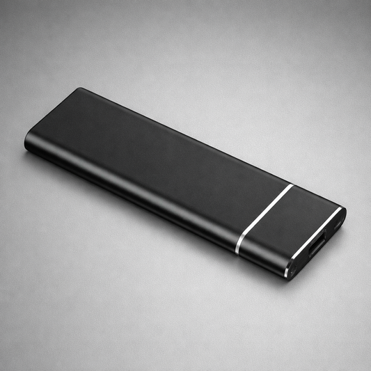 500GB Portable External Hard Drive - Ultra Slim Design with Fast USB-C Transfer