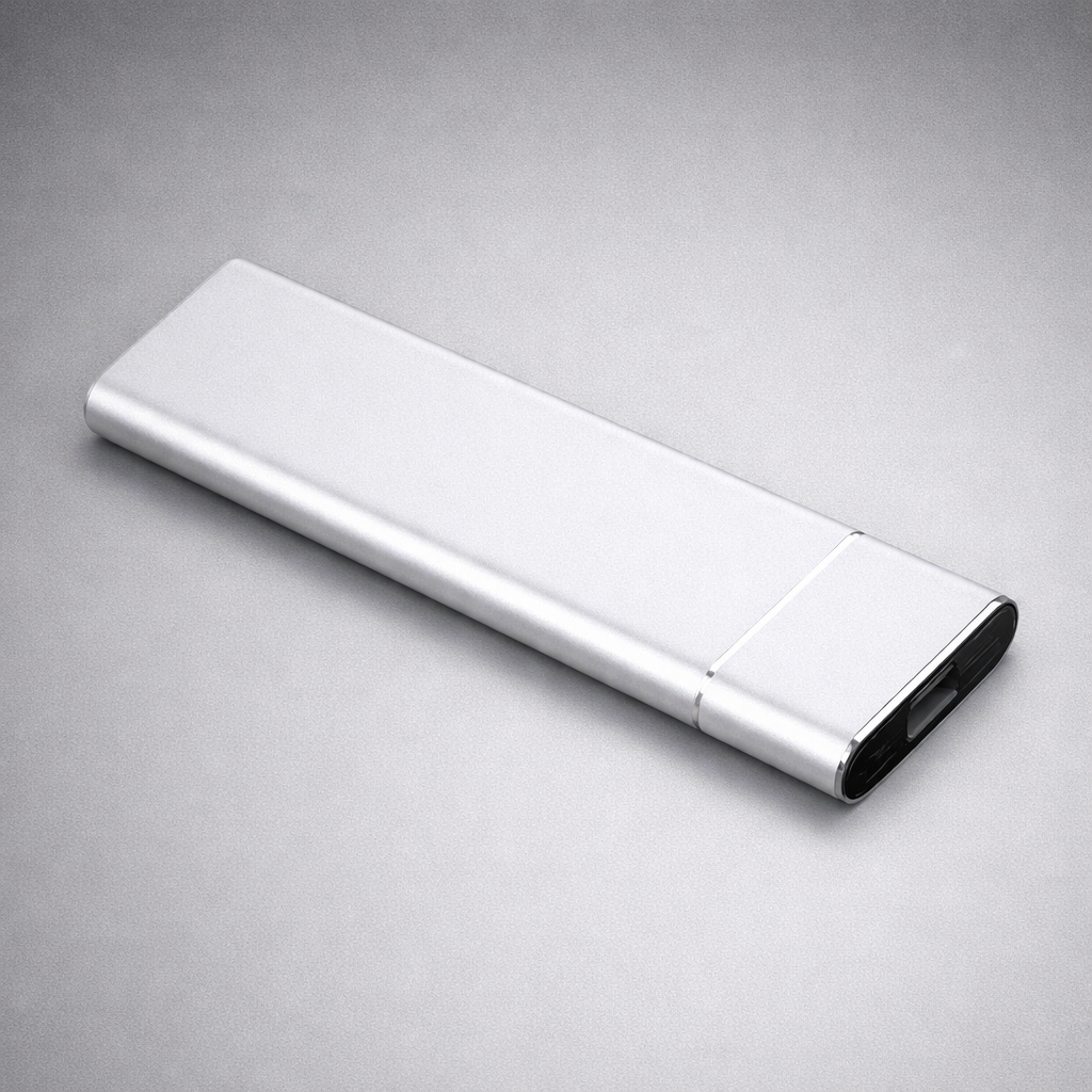 500GB Portable External Hard Drive - Ultra Slim Design with Fast USB-C Transfer