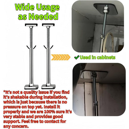 Heavy-Duty Sink Support Set | Adjustable Brackets for Secure Installation