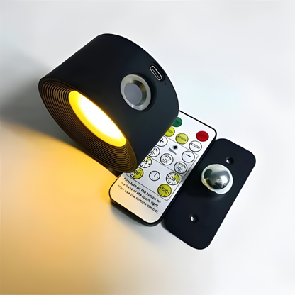 Versatile Wireless Wall Lamp with 360° Adjustability and Touch Controls