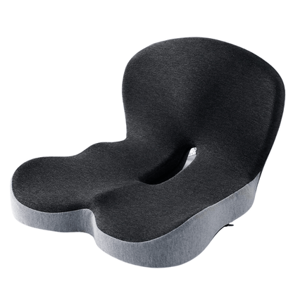 Ergonomic Comfort Cushion with Anti-Slip Base and Washable Cover
