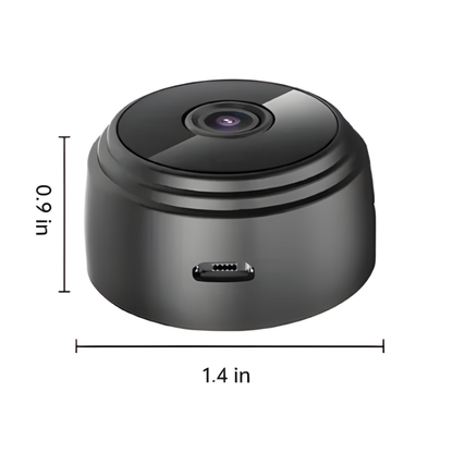 High-Definition Wireless Rearview Camera with 360° Mount and Night Vision