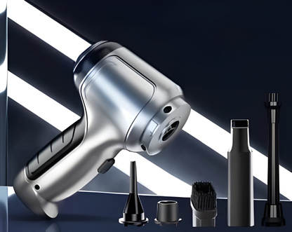 Portable Cordless Car Vacuum with Advanced Suction and 6 Tools