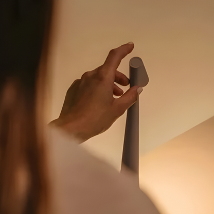 Touch Dimming Rechargeable Desk Lamp with Adjustable Color Temperature, IP54