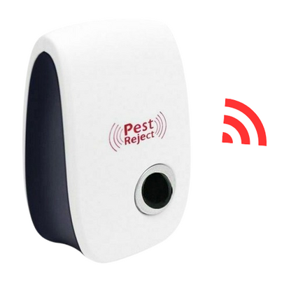 Indoor and Outdoor Ultrasonic Pest Control Device with Auto Frequency Change, 800 Sq Ft Range