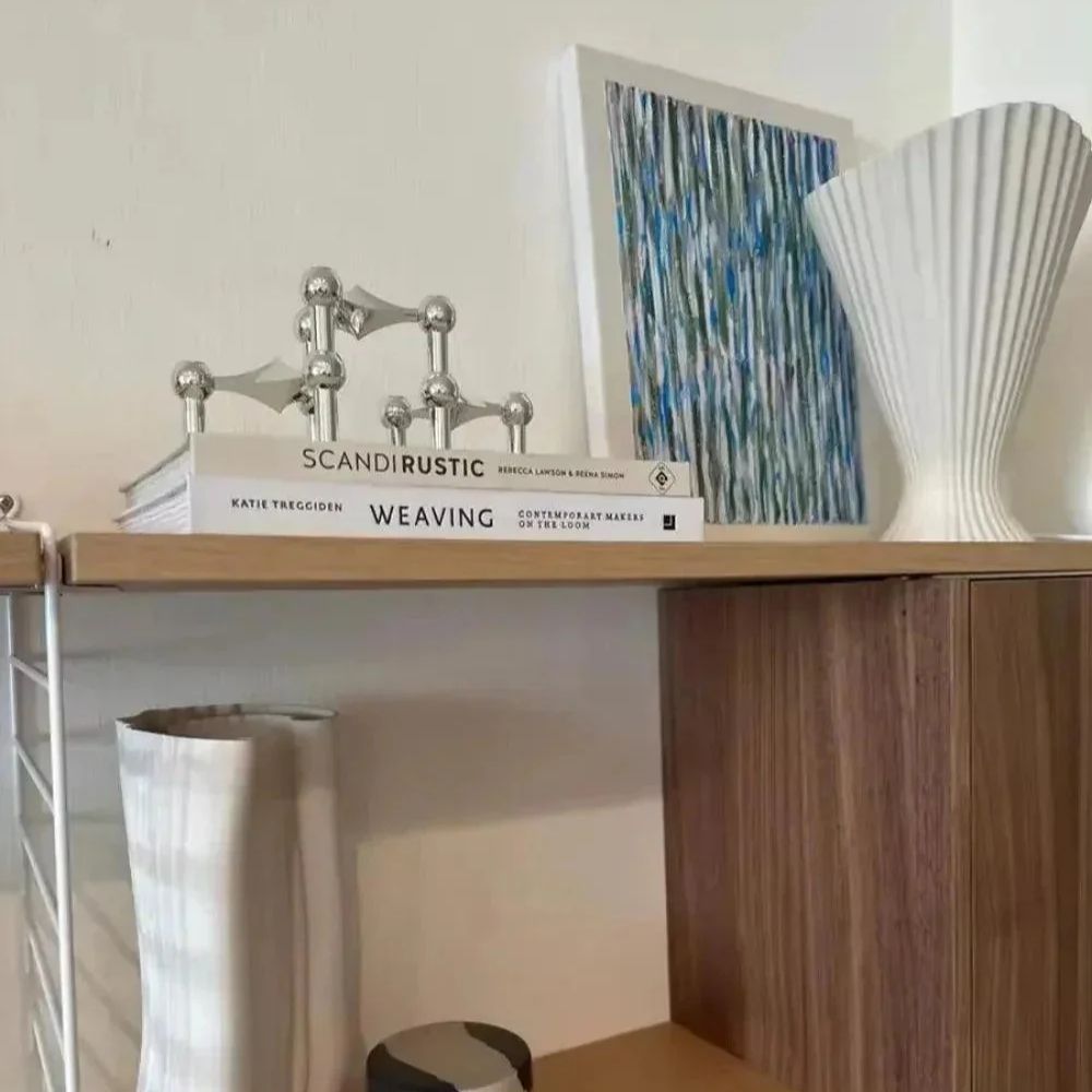 Sleek Geometric Candle Holder for Chic Home Décor