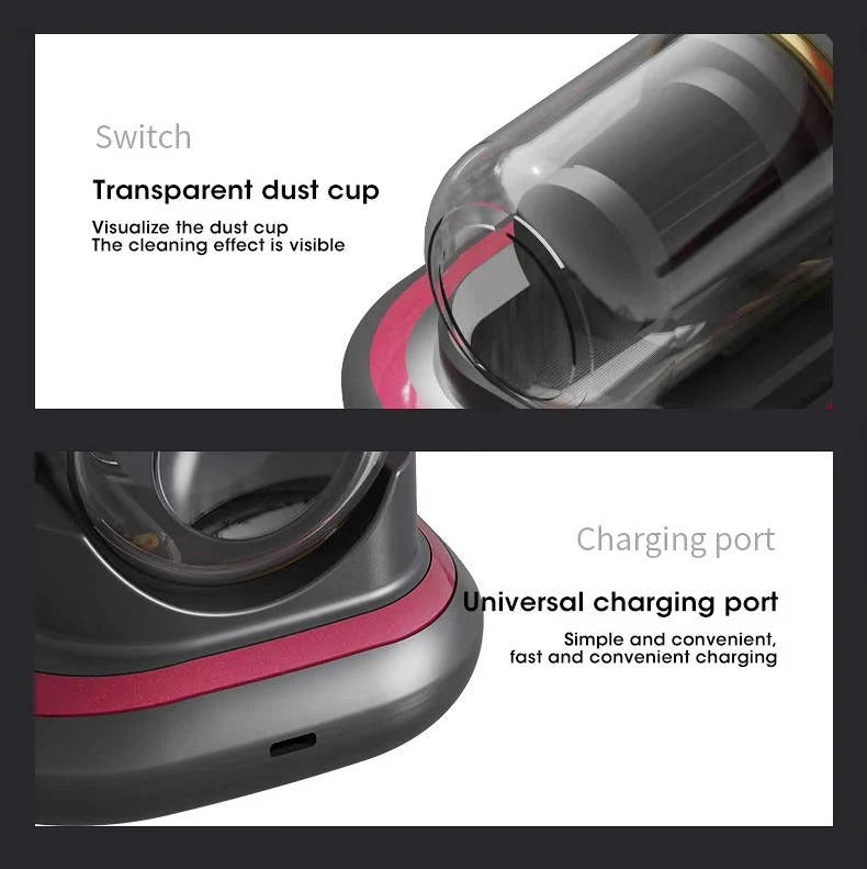 Cordless Upholstery Cleaner with UV Sterilization for Thorough Cleaning