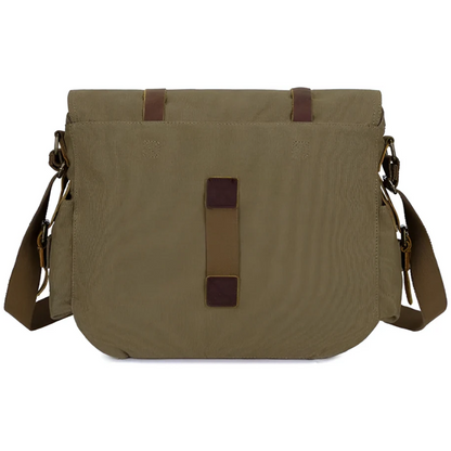 Men's Crossbody Canvas Bag - Versatile Design for Urban and Outdoor Use