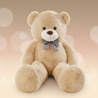 Giant Cuddly Bear Toy with Bow Tie – 120cm for Kids