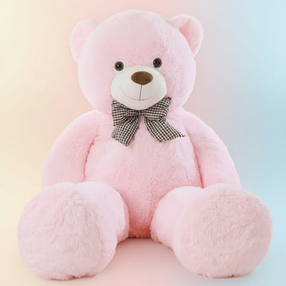 Giant Cuddly Bear Toy with Bow Tie – 120cm for Kids