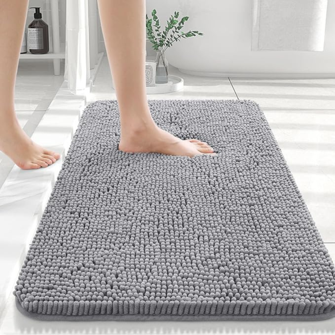 Non-Slip Bath Mat for Quick Drying