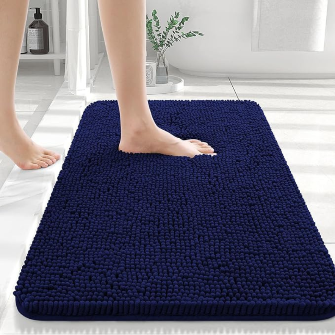 Non-Slip Bath Mat for Quick Drying