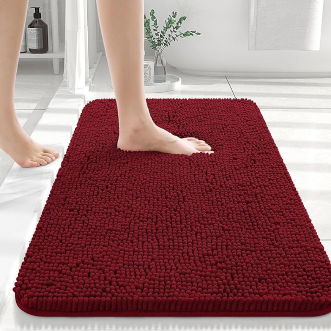 Non-Slip Bath Mat for Quick Drying