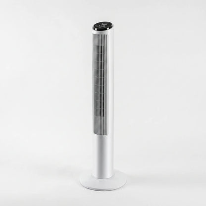 Remote-Controlled Tower Fan with Wi-Fi – Compact Design for Improved Airflow