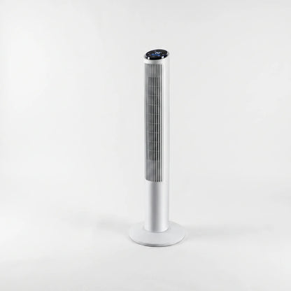 Remote-Controlled Tower Fan with Wi-Fi – Compact Design for Improved Airflow