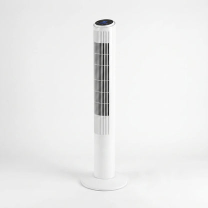 Remote-Controlled Tower Fan with Wi-Fi – Compact Design for Improved Airflow