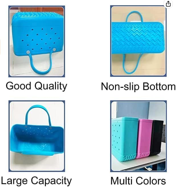 Waterproof Beach Tote Bag with Ventilation Holes – Great for Gym & Travel