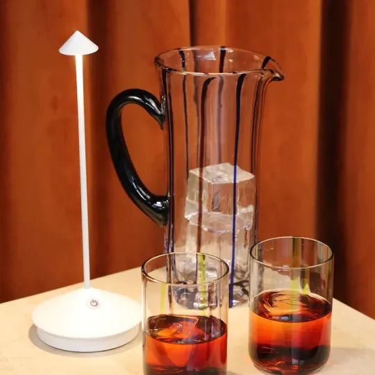 Adjustable Brightness LED Table Lamp – Cordless, Waterproof for Indoor & Outdoor Use