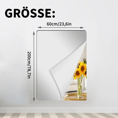 Flexible Shatterproof Mirror Film – Versatile Safety Solution