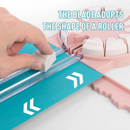 12-in-1 Crafting Trimmer with 360° Rotating Blade – Versatile Paper Cutter