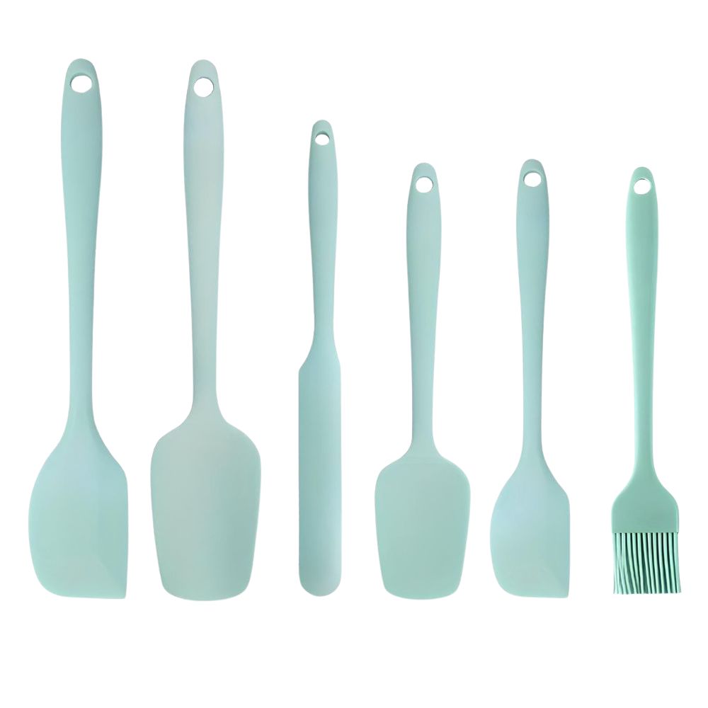 Silicone Spatula Set with Ergonomic Handle – Baking Essential Tools