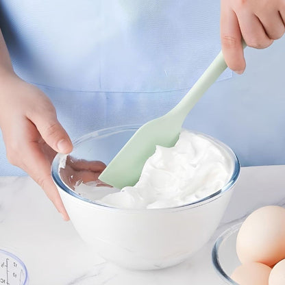 Silicone Spatula Set with Ergonomic Handle – Baking Essential Tools