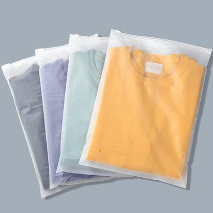 Frosted EVA Garment Sleeves with Ventilation Holes – 20-Pack Storage Bags