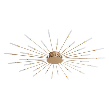 Industrial LED Ceiling Light with 50s Design