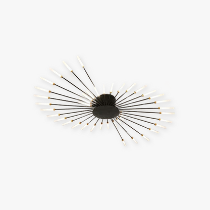 Industrial LED Ceiling Light with 50s Design