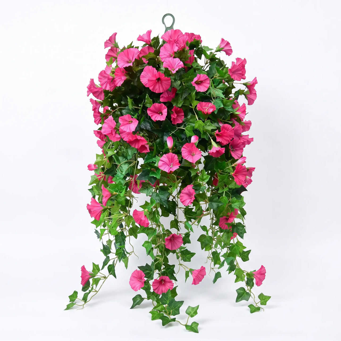 UV-Resistant Faux Morning Glory Vines for Year-Round Color