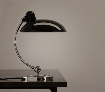Adjustable Metal Desk Lamp with Dome Shade - Vintage Style Lighting