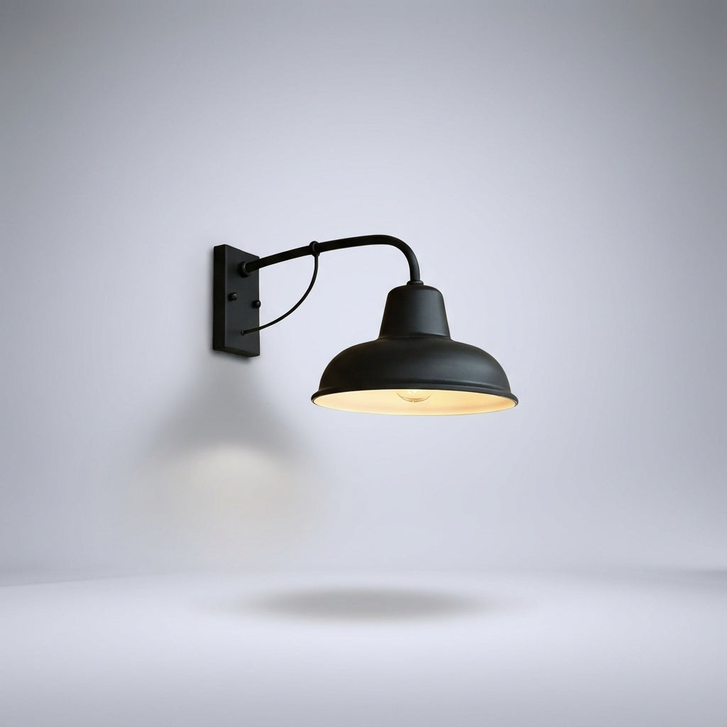 Classic Outdoor Light Fixture with Weatherproof Construction | Timeless Vintage Design