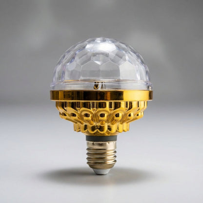 LED Disco Light Bulb with Rotating Feature – Instant Party Ambiance
