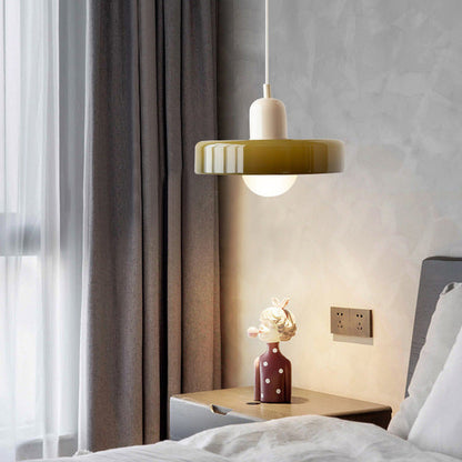 Two-Tone Pendant Light in Coastal Transitional Design