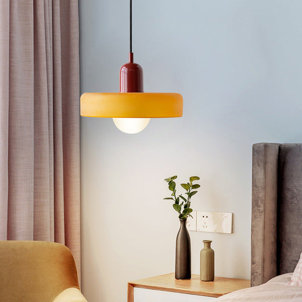Two-Tone Pendant Light in Coastal Transitional Design
