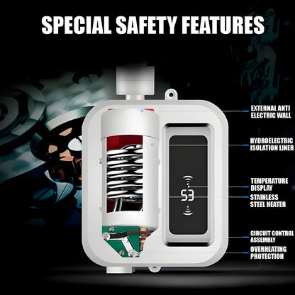 Rapid Flow Electric Water Heater 3500W with Smart Display