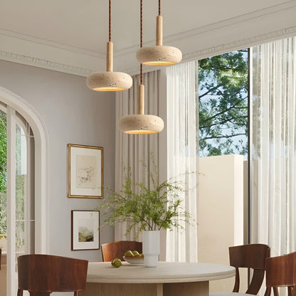 Japanese Adjustable Ceiling Light with LED Glow – Serene Timeless Design