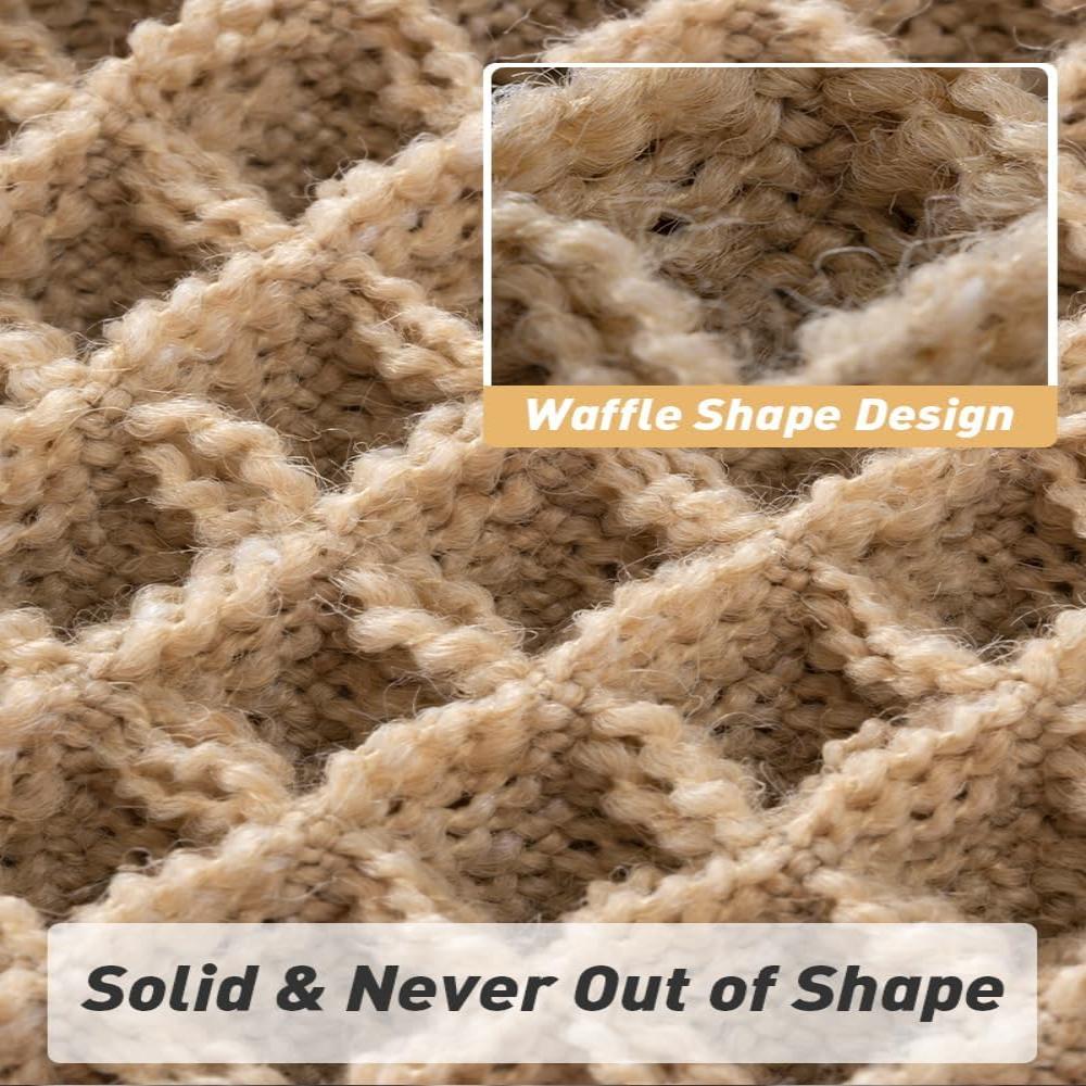 Soft Waffle Bath Mat – Durable, Highly Absorbent Bathroom Essential