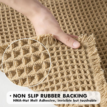 Soft Waffle Bath Mat – Durable, Highly Absorbent Bathroom Essential