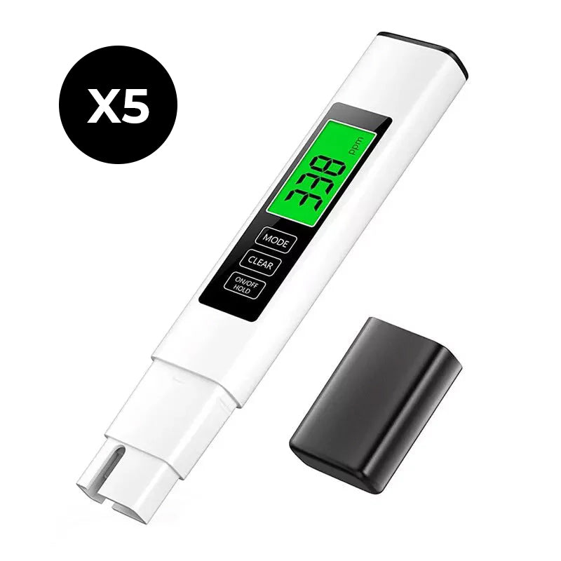 4-in-1 Digital TDS Meter for Water Quality Testing – Large Display