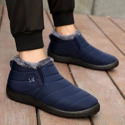 Non-Slip Ankle Snow Boots for Men and Women, Waterproof and Warm, Sizes 35-47