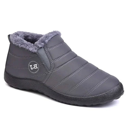 Non-Slip Ankle Snow Boots for Men and Women, Waterproof and Warm, Sizes 35-47