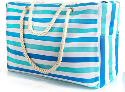 Large Sandproof Tote Bag for Outdoor Activities – Waterproof Beach Carrier