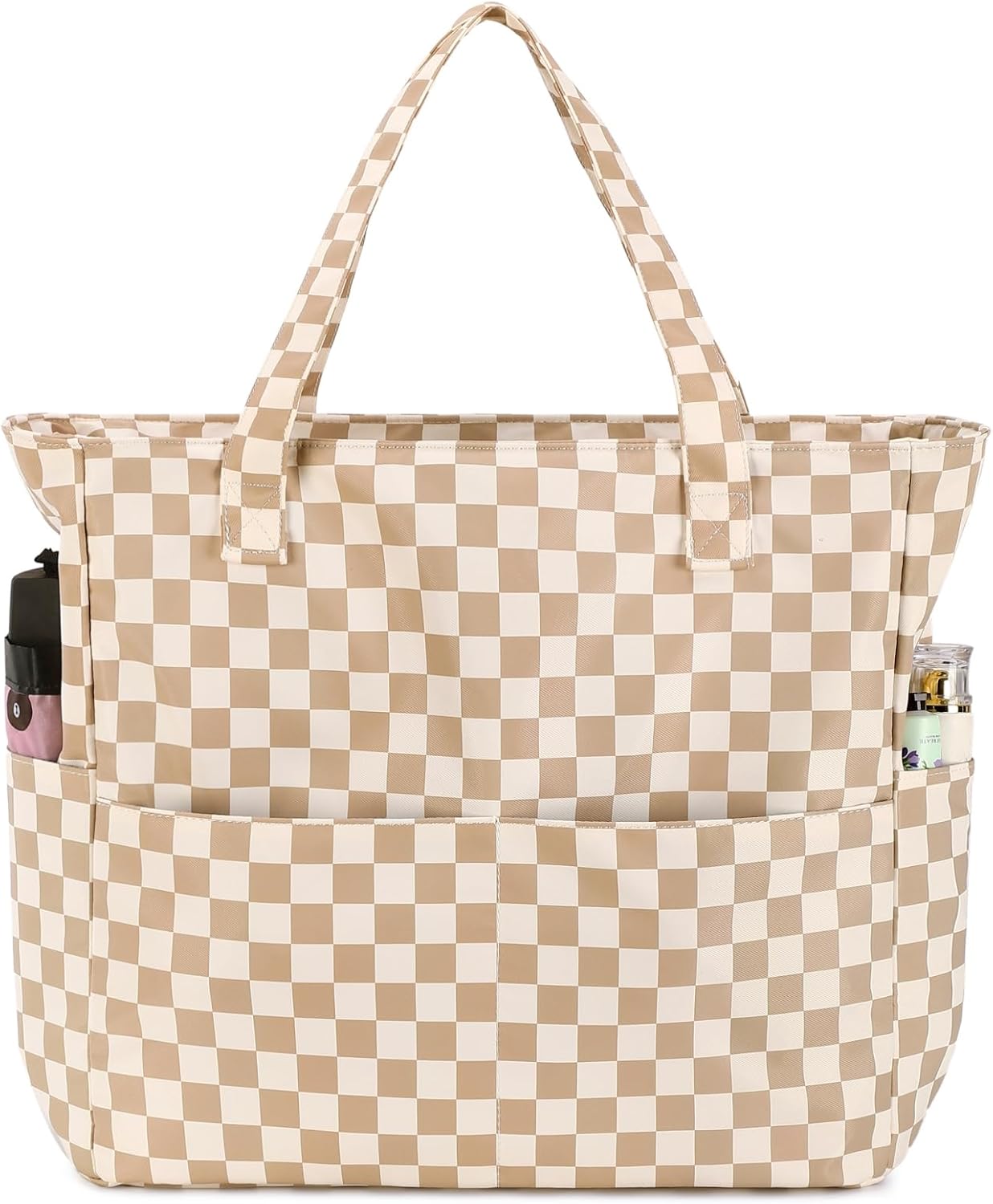 Spacious Outdoor Tote with Waterproof Wet Storage Compartment