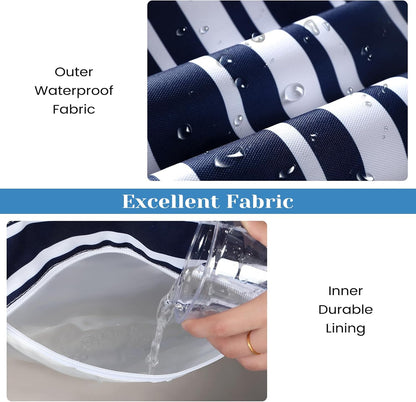 Spacious Waterproof Tote Bag with Zipper – Ideal for Beach, Travel, Gym