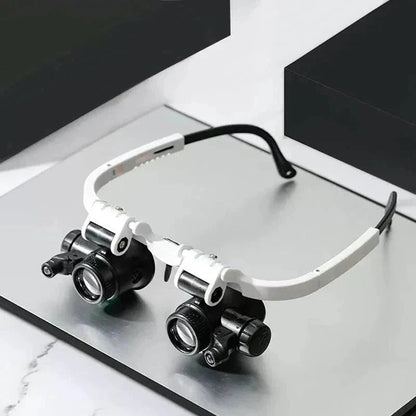 Illuminated Magnifying Lens for Precise Work and Close-Up Viewing