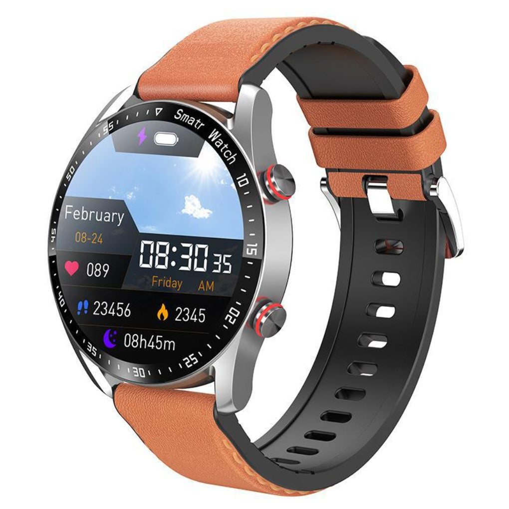 Health Tracking Smartwatch with Bluetooth – Stylish Design for Active Use