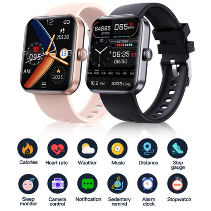 Health Tracking Watch with Stylish Design and Multifunctional Features