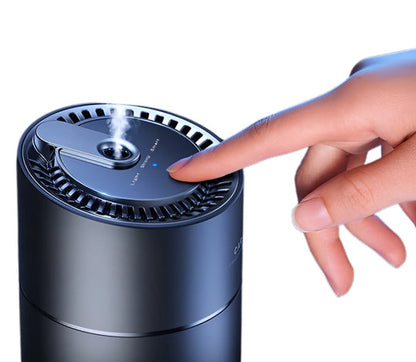 Automatic Ultrasonic Car Freshener with Dual USB Charging