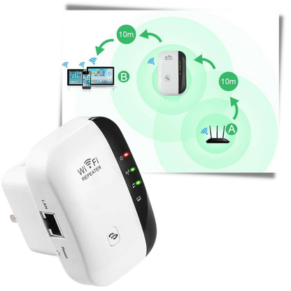 External WiFi Extender for High-Speed Connectivity – Signal Booster for Better Range